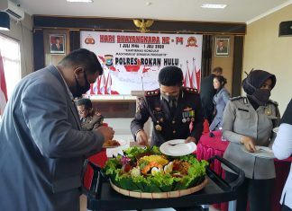 Kapolres Rohul : Selamat Hari Bhayangkara Ke-74