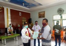Bupati Rohul Serahkan 76 Sertifikat TORA di Tandun
