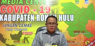Hasil Swab Test ke-2 dan 3 Negatif, Pasien Positif Covid-19 di Rohul Dinyatakan Sehat