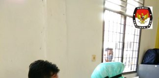 KPU Rohul Rapid Test Petugas Adhok di 16 Kecamatan