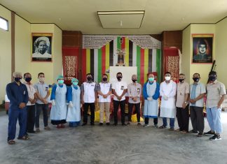 Penyelenggara Pilbup Rohul 2020 Dari Kecamatan Kepenuhan Laksanakan Rapid Test