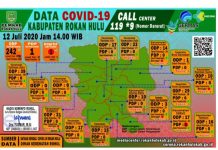 Kabar Gembira, 1 Pasien Positif Covid-19 di Rohul Dinyatakan Sehat