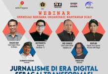 Rekrut 5 Organisasi Wartawan, SKK MIGAS Sumbagut – KKKS Wilayah Riau Gelar Webinar Jurnalistik