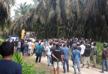 Sengketa Tanah PT Tolan III dengan Warga Desa Meranti Berakhir Ricuh