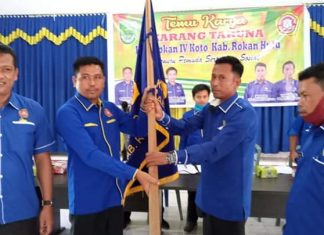 Karang Taruna Kecamatan Rokan IV Koto Memiliki Ketua Baru