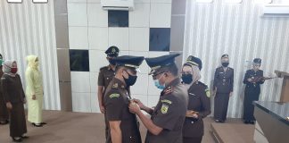 Gelar Sertijab, Kejari Rohul Miliki Kasi perdata dan Tata Usaha Negara Baru