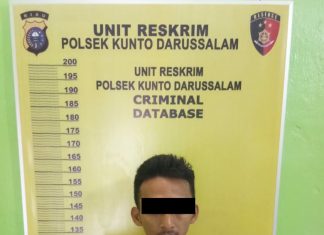 Satu Orang Tersangka Penyalahgunaan Narkoba Tertangkap di Kunto Darussalam