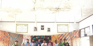 Aliansi Kukerta Tanjung Belit UNRI dan UPP Taja Lomba Semarak Idul Adha