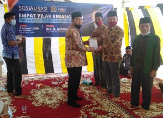 Anggota DPR RI, Achmad MSi Sosialisasikan 4 Pilar Kebangsaan ke Tengah Masyarakat
