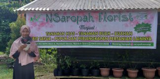 Mengenal Neneng Saropah, Mahasiswa Pertanian UPP Pemilik NSaropah Florist