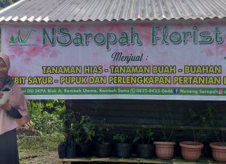 Mengenal Neneng Saropah, Mahasiswa Pertanian UPP Pemilik NSaropah Florist