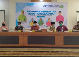Mengikuti Zaman, FKIP UPP Gelar Pelatihan Pembuatan Video Pembelajaran