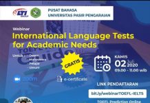 Webinar International UPP Diikuti Peserta Dari London dan India