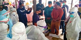 Pedagang Terkonfirmasi Positif Covid-19, Pemprof Riau Swab Massal Pedagang di Pasar Baru