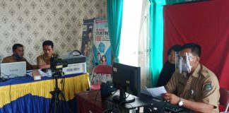 Disdukcapil Rohul Kembali Lakukan Perekaman Pencatatan Sipil di Tengah Masyarakat