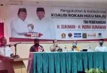 Kelmi Amri Ajak Menangkan H Sukiman dan Indra Gunawan Sebagai Bupati dan Wakil Bupati 2021-2024