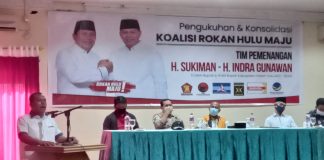 Kelmi Amri Ajak Menangkan H Sukiman dan Indra Gunawan Sebagai Bupati dan Wakil Bupati 2021-2024