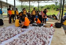 Hari Kedua Idul Adha, Polres Rohul Sembelih 7 Hewan Kurban di Komplek Mapolres