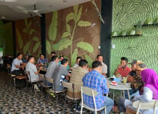 Menuju Pelantikan, Karang Taruna Kabupaten Rokan Hulu Gelar Rapat