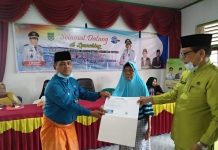 Camat Kepenuhan Launching Inovasi Pelayanan Keliling Administrasi Kecamatan Terpadu Meriah