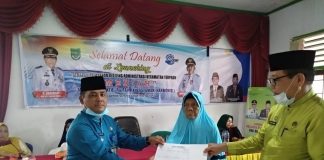 Camat Kepenuhan Launching Inovasi Pelayanan Keliling Administrasi Kecamatan Terpadu Meriah