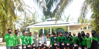 Peduli Sesama, Mahasiswa KKN UPP Gelar Penyuluhan dan Bagi Masker GRATIS Ke Santri