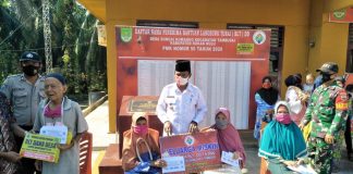 Pemdes Sungai Kemango Salurkan BLT DD Tahap IV
