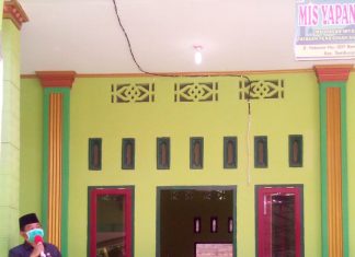 Sekda Rohul, Resmikan Pemakaian gedung Musholla MIS Yapani