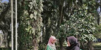 KKN UPP Desa Marga Mulya Bagikan Ratusan Masker GRATIS