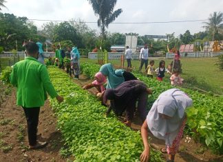 Program Jaga “Kampoeng” Ala Mahasiswa KKN UPP Desa Marga Mulya