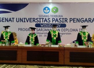 UPP Gelar Wisuda Ke XIV, Rektor : Alumni Akan Mampu Bersaing Ditengah Perkembangan Tekhnologi