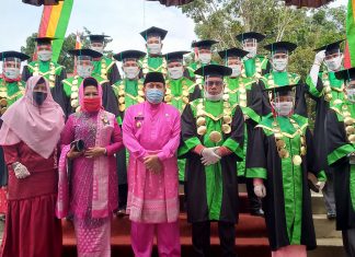 Bupati Rokan Hulu Menghadiri Wisuda UPP Ke XIV