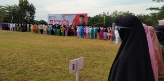 1.109 Maba UPP Mengikuti Upacara Peringatan HUT RI ke 75