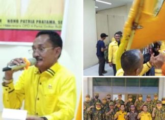 Gelar Musda Ke-V, H Sari Antoni Terpilih Kembali Sebagai Ketua DPD II Partai Golkar Rokan Hulu