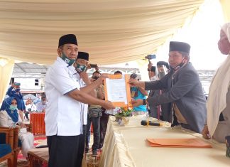 Mendaftar di KPU, Hafith-Erizal Didampingi Ratusan Pendukung dan Komunitas Emak-Emak