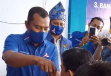 HUT ke 19, DPC Partai Demokrat Rohul Berbagi “Kebahagiaan”