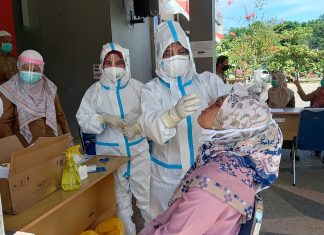 1 PNS BPKAD Rohul Terkonfirmasi Positif Covid-19, Diskes Gelar Swab Masal