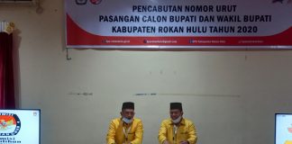 Mendapat Nomor Urut Satu, Hamulian : Semua Orang Berharap Mendapat Nomor Satu
