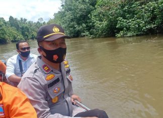 Bocah Hanyut dan Jenazah Belum Ditemukan, Polsek Rambah dan Tim Telusuri Sungai Batang Lubuh