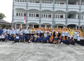 MAPABA 4 kampus PMII Rokan Hulu Sukses Hasilkan 66 Orang