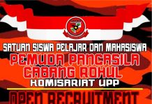 SAPMA PP Komisariat UPP Open Rekrutmen Anggota Baru