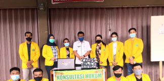 Mahasiswa Unilak Buka Stand Konsultasi Hukum Gratis