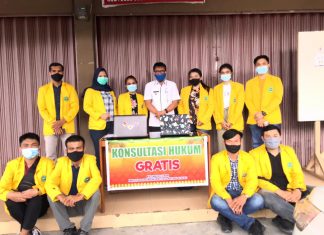Mahasiswa Unilak Buka Stand Konsultasi Hukum Gratis