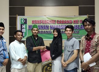 Wikki Yuliandra Terpilih Sebagai Ketua HMI Cabang Rokan Hulu