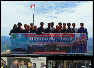 Sepekan Dilantik, Himarohu Riau Lakukan Aksi Sosial di Cipang