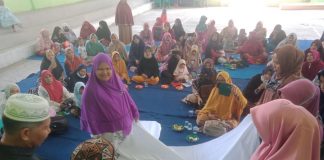 Bersama Ibu PKK, Penyuluh Agama Islam KUA Kecamatan Kepenuhan Gelar Pelatihan Fardu Kifayah
