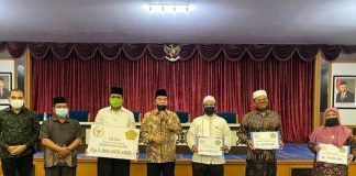 92 Lembaga Pendidikan Islam di Rohul Mendapat Bantuan Operasional
