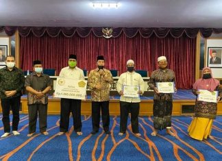 92 Lembaga Pendidikan Islam di Rohul Mendapat Bantuan Operasional