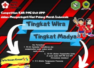 Peringati Hari Palang Merah Indonesia, KSR UPP Gelar Berbagai Perlombaan