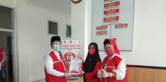 KSR PMI Unit UPP Terima Penghargaan Palang Merah Indonesia Rohul